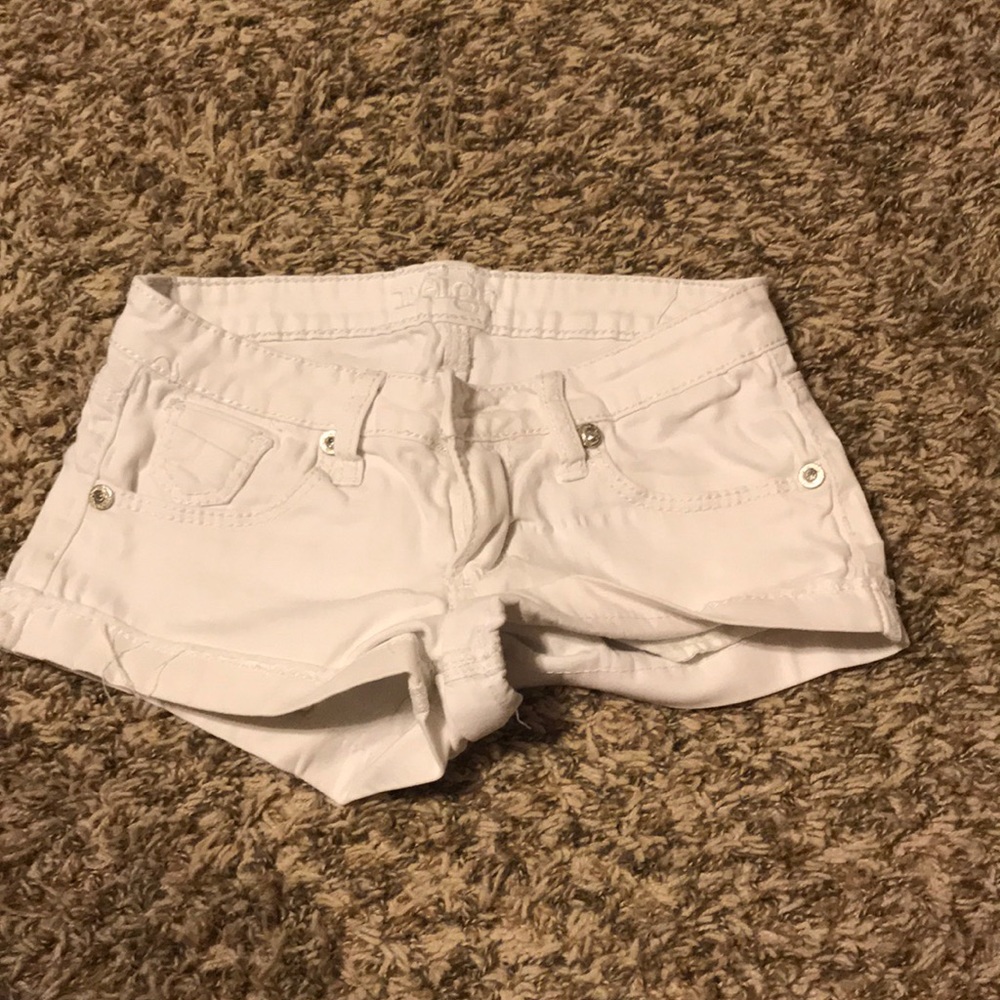 White shorts